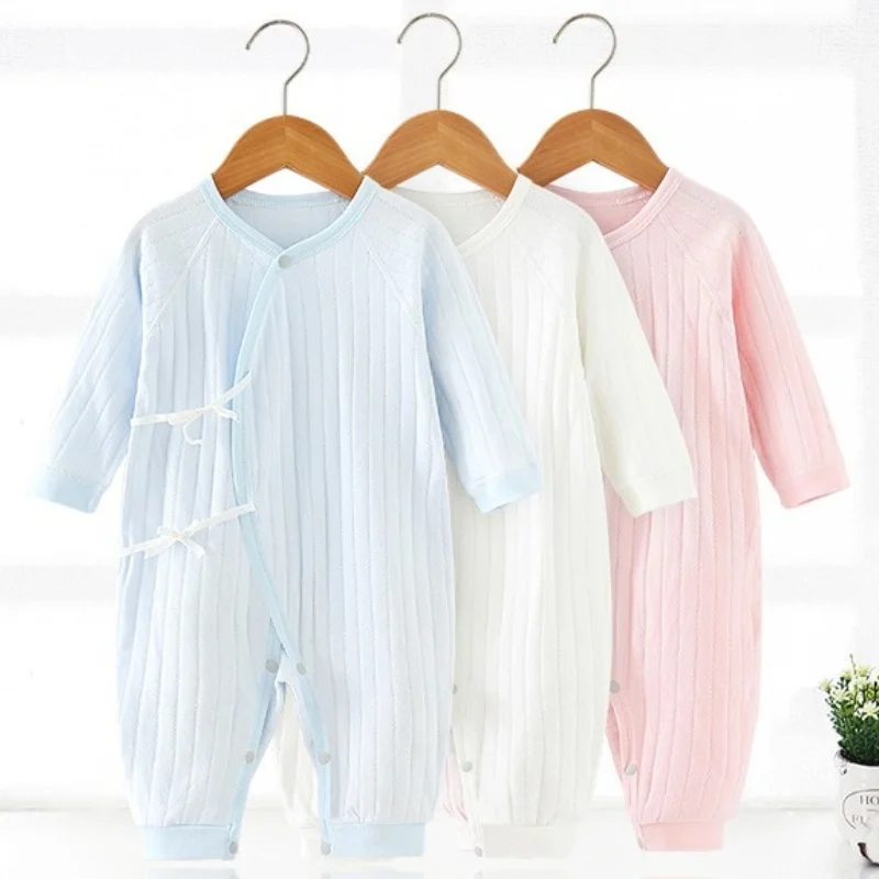 New Arrival Newborn Autumn Pajama Girl Baby Bodysuits Cute Infant Boy Sleepwear Clothes Solid Color Sleepwear Pijamas Para Bebe
New Arrival Newborn Autumn Pajama Girl Baby Bodysuits Cute Infant Boy Sleepwear Clothes Solid Color Sleepwear Pijamas Para Bebe