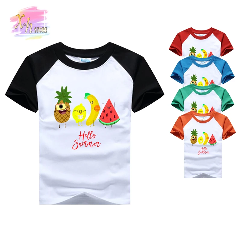 Boys & Girls Cartoon T-shirts Kids Print T Shirt For Boy Children Summer Style Short Sleeve T-shirt Cotton Tops Clothing
Boys & Girls Cartoon T-shirts Kids Print T Shirt For Boy Children Summer Style Short Sleeve T-shirt Cotton Tops Clothing