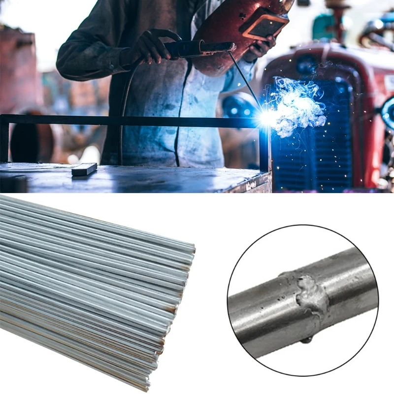 10 Pieces/set Aluminum Welding Rods Universal Low Temperature Welding Cored Wire Brazing Rod Tube for Electric Power
10 Pieces/set Aluminum Welding Rods Universal Low Temperature Welding Cored Wire Brazing Rod Tube for Electric Power