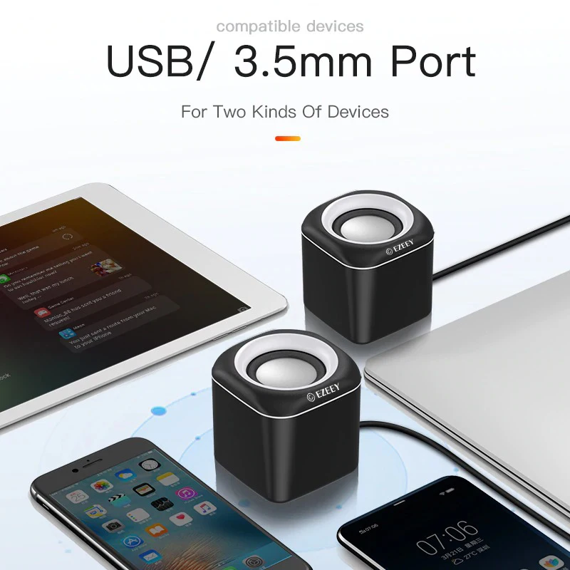 Computer Speaker Deep Bass Sound Loudspeaker USB Mini Audio Speakers For Laptop Notebook Desktop PC Multimedia Loudspeakers
Computer Speaker Deep Bass Sound Loudspeaker USB Mini Audio Speakers For Laptop Notebook Desktop PC Multimedia Loudspeakers