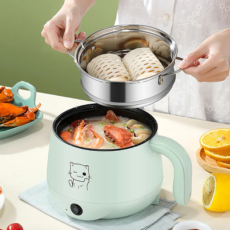 220V Electric Cooking Machine Household Small Hot Pot Single/Double Layer Multifunctional Electric Rice Cooker Non-stick Pan
220V Electric Cooking Machine Household Small Hot Pot Single/Double Layer Multifunctional Electric Rice Cooker Non-stick Pan