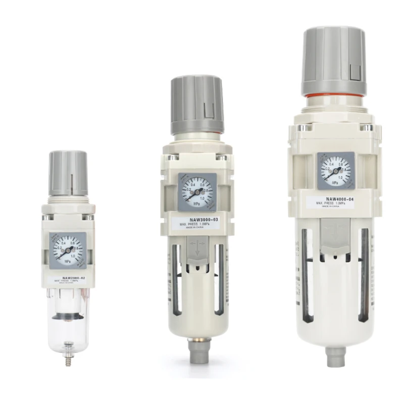 AW2000-02 AW3000-03 AW4000-04 Built-In Meter Compressor Air Filter Controller Oil Separator Pneumatic Air Pressure Regulator.
AW2000-02 AW3000-03 AW4000-04 Built-In Meter Compressor Air Filter Controller Oil Separator Pneumatic Air Pressure Regulator.