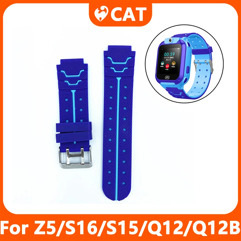Children Smart Replacement Strap Suitable For Z5/S16/S15/Q12/Q12B Kids Smart Watchs Accessories Comfortable Silicone Band New
Children Smart Replacement Strap Suitable For Z5/S16/S15/Q12/Q12B Kids Smart Watchs Accessories Comfortable Silicone Band New