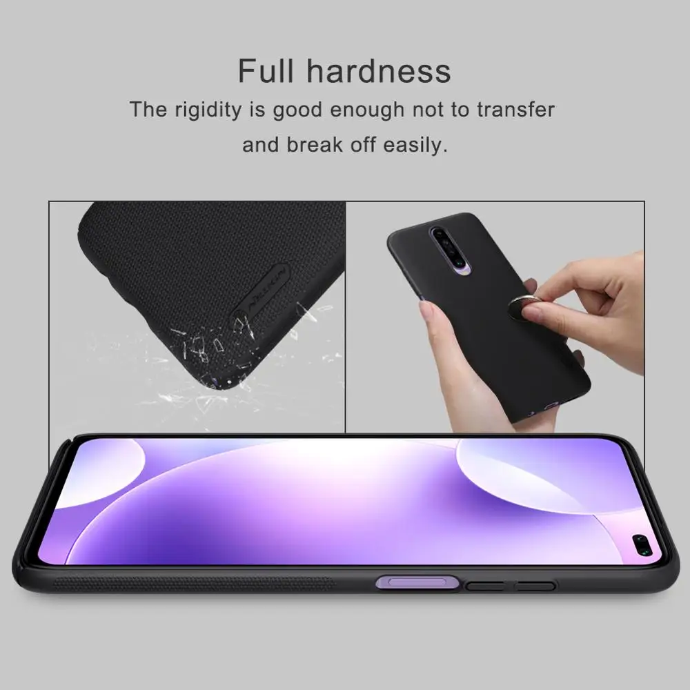 Case For Xiaomi Poco X2 case redmi K30 cover NILLKIN Super Frosted Shield Matte PC Hard Back Cover for Poco Phone X2
Case For Xiaomi Poco X2 case redmi K30 cover NILLKIN Super Frosted Shield Matte PC Hard Back Cover for Poco Phone X2