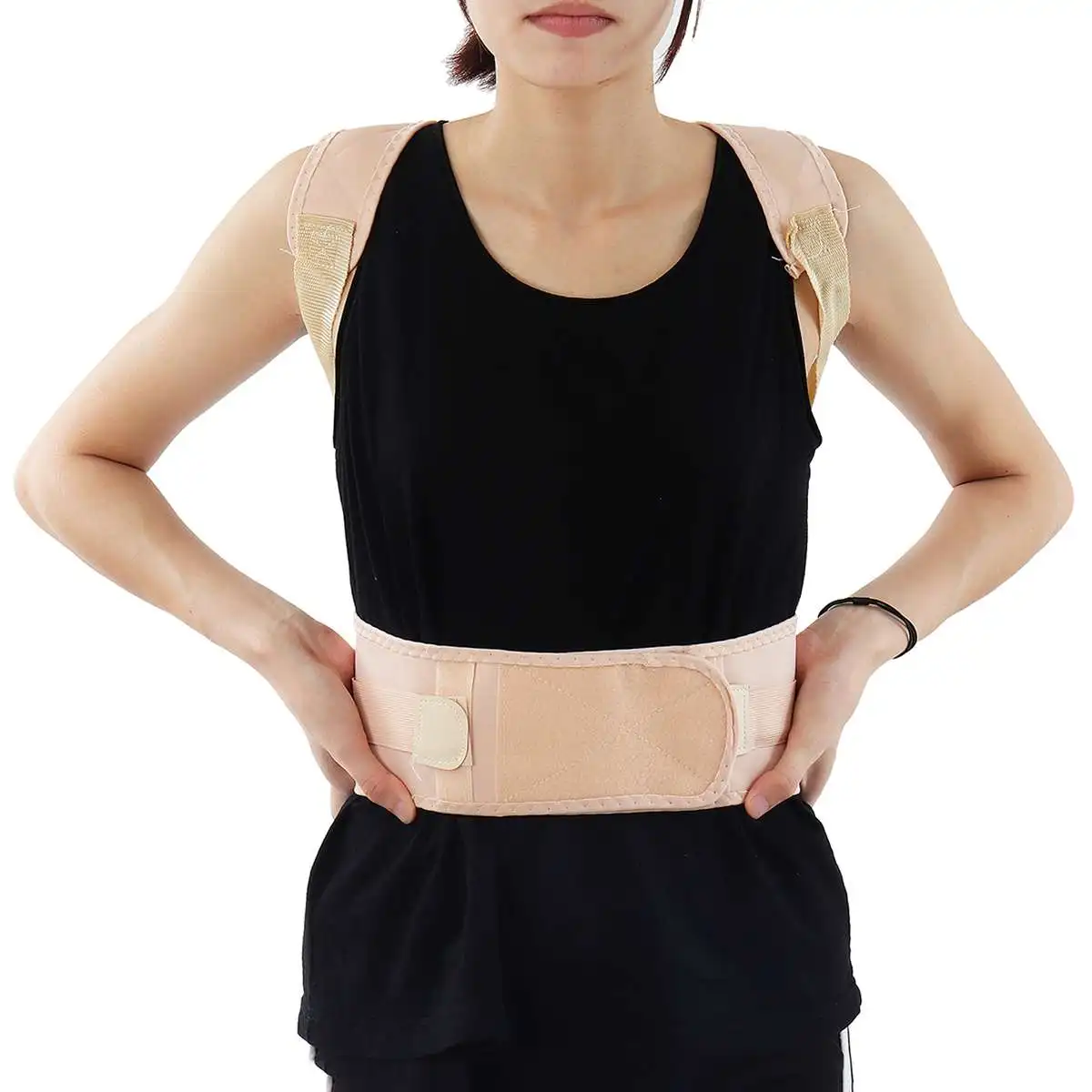 Magnetic Therapy Posture Corrector Brace Support Belt Hunchbacked Lumbar Back Support Pain Relief Posture Correction Brace Belt
Magnetic Therapy Posture Corrector Brace Support Belt Hunchbacked Lumbar Back Support Pain Relief Posture Correction Brace Belt
