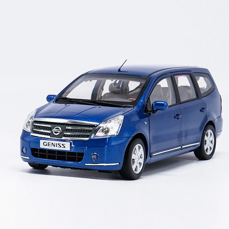 Original Factory Authentic 1/18 Nissan Geniss Mpv 6 Blue Diecast Metal Car Model with Small Gift
Original Factory Authentic 1/18 Nissan Geniss Mpv 6 Blue Diecast Metal Car Model with Small Gift