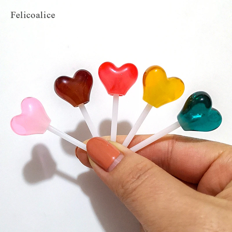5pcs/bag 42mm Lollipop Charms Transparent Heart Shape Glitter Resin Candy Accessories Jewelry Diy Custom Made Welcome
5pcs/bag 42mm Lollipop Charms Transparent Heart Shape Glitter Resin Candy Accessories Jewelry Diy Custom Made Welcome