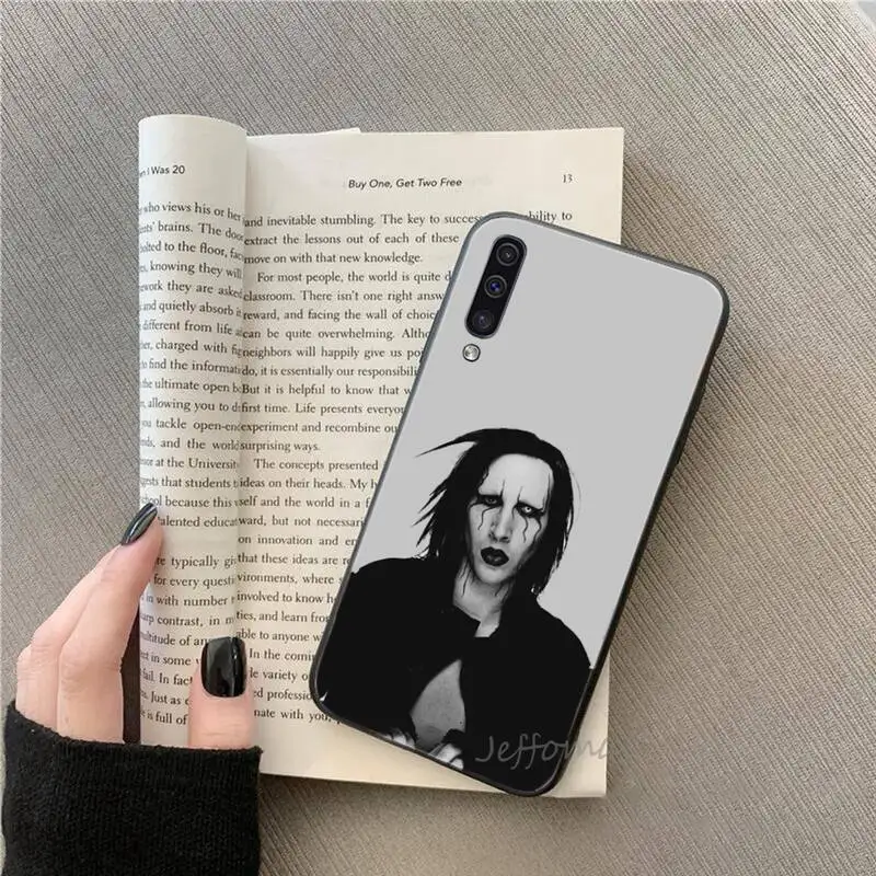 Marilyn Manson Phone Case For Samsung galaxy S note 7 8 9 10 20 fe edge A 6 10 20 30 50 51 70 lite plus Soft Silicone Funda
Marilyn Manson Phone Case For Samsung galaxy S note 7 8 9 10 20 fe edge A 6 10 20 30 50 51 70 lite plus Soft Silicone Funda