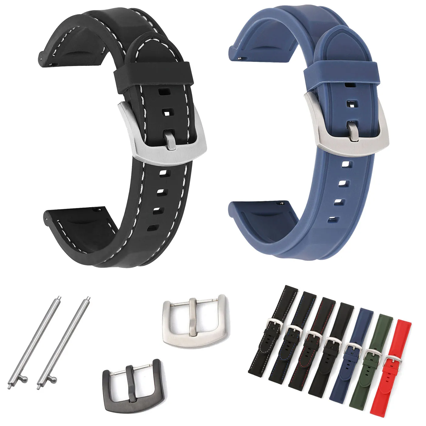 Силиконовый ремешок для умных часов Samsung Galaxy Watch 3 Active 2, Huawei, 18 мм, 20 мм, 22 мм, 24 мм
Силиконовый ремешок для умных часов Samsung Galaxy Watch 3 Active 2, Huawei, 18 мм, 20 мм, 22 мм, 24 мм