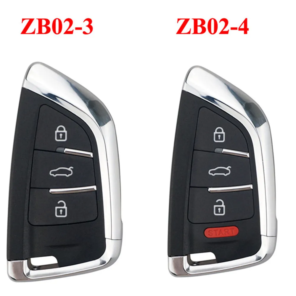 KEYDIY Universal ZB02-3 ZB02-4 3/4 Button Smart for KD-X2 KD900 Mini Car Key KD Remote Replacement Fit More than 2000 Models
KEYDIY Universal ZB02-3 ZB02-4 3/4 Button Smart for KD-X2 KD900 Mini Car Key KD Remote Replacement Fit More than 2000 Models