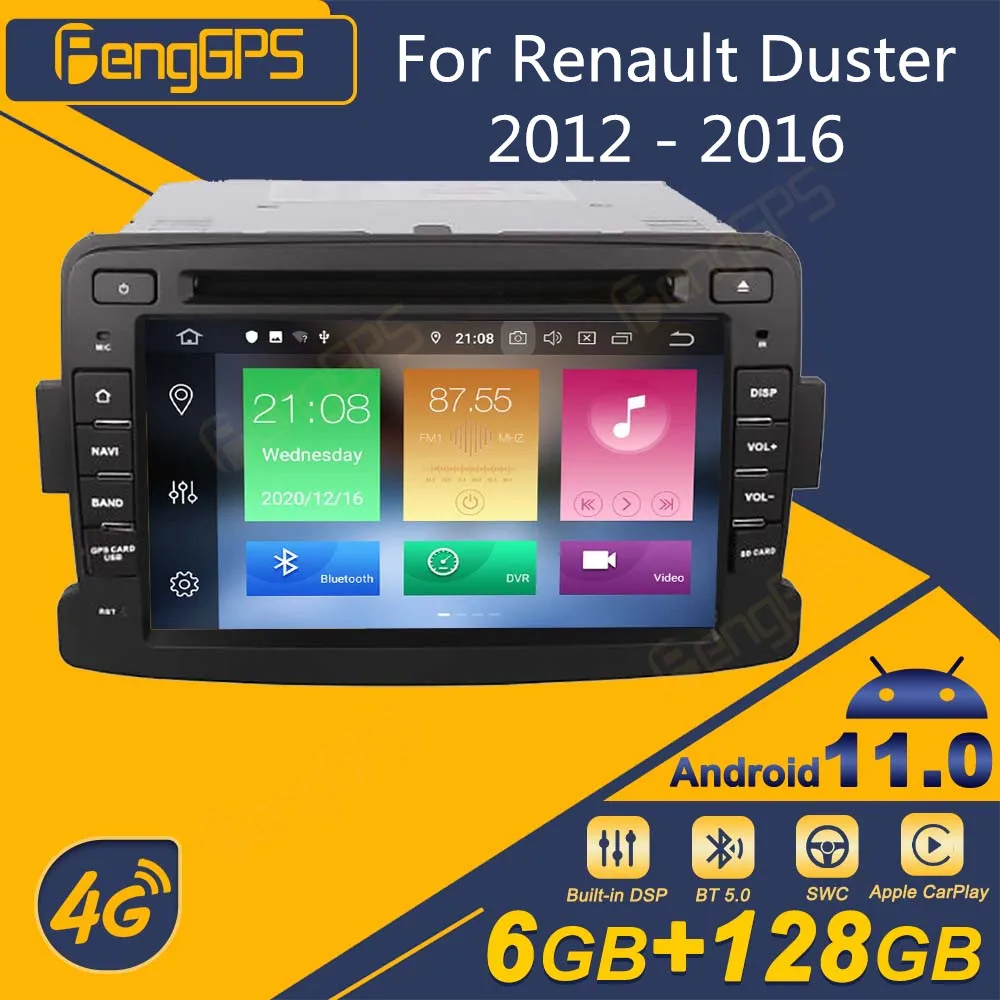 Автомагнитола для Renault Duster 2012-2016, Android, 2Din, стереоприемник, Авторадио, мультимедийный DVD-плеер, GPS-навигатор, экран блока PX6
Автомагнитола для Renault Duster 2012-2016, Android, 2Din, стереоприемник, Авторадио, мультимедийный DVD-плеер, GPS-навигатор, экран блока PX6