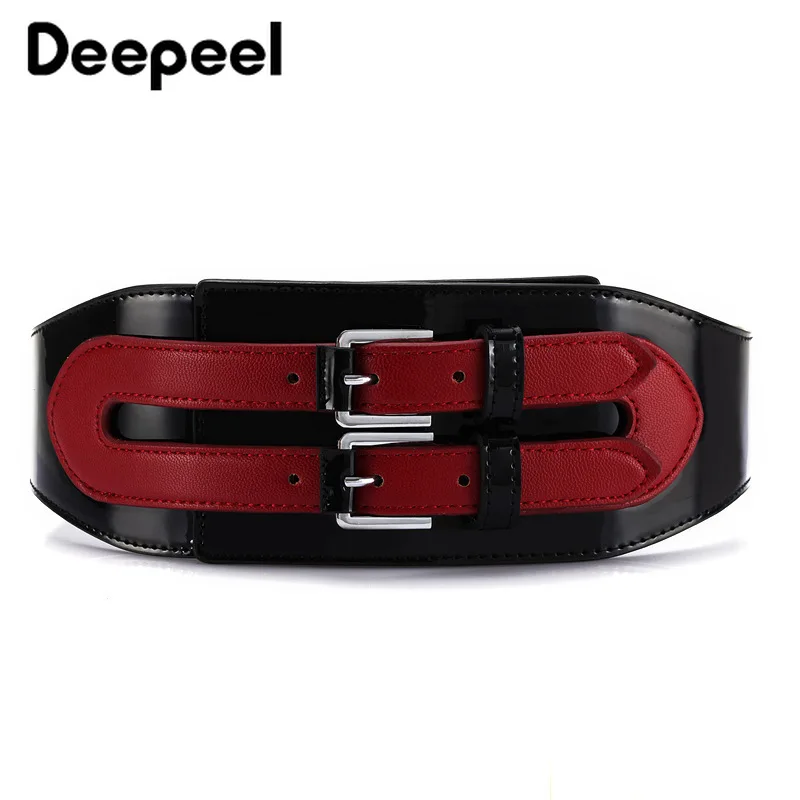 Deepeel 1pc 8.5*84cm Women Double Pin Buckle Cummerbunds 2nd Layer Cowhide Elastic Girdle Down Jacket clothing Decorative CB604
Deepeel 1pc 8.5*84cm Women Double Pin Buckle Cummerbunds 2nd Layer Cowhide Elastic Girdle Down Jacket clothing Decorative CB604