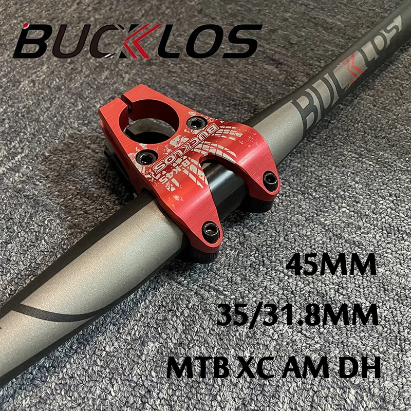 BUCKLOS 31.8/35mm Bicycle Stem Ultralight MTB Stem 28.6mm Aluminium Alloy Bike Handlebar Stem MTB AM XC DH Cycling Parts
BUCKLOS 31.8/35mm Bicycle Stem Ultralight MTB Stem 28.6mm Aluminium Alloy Bike Handlebar Stem MTB AM XC DH Cycling Parts