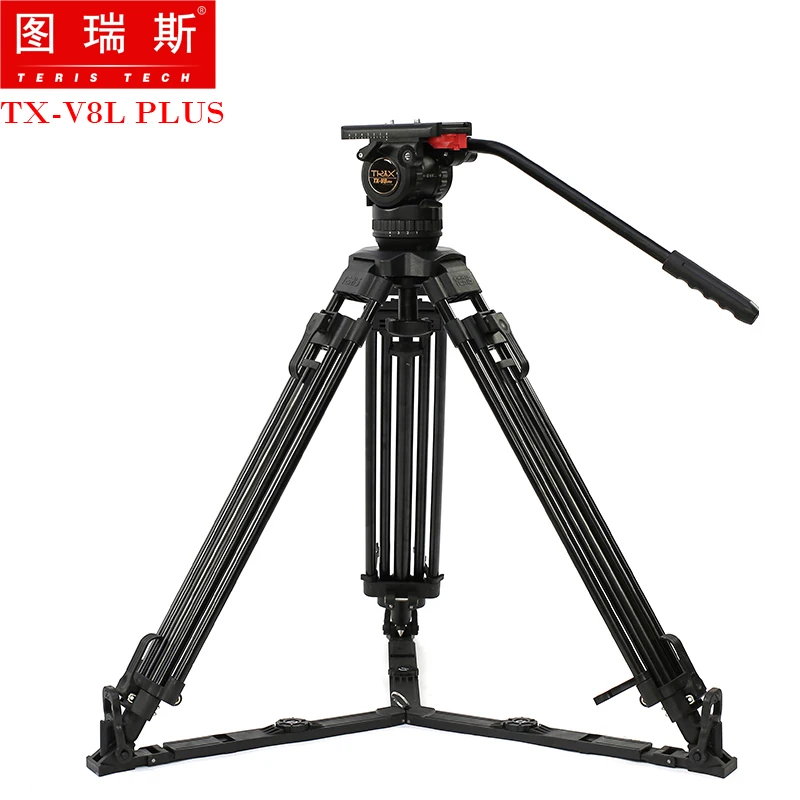 TRIX 65"TX-V8L PLUS Video Camera Tripod kit w/ Fluid Head Load 8KG Aluminum Tripod for HDV C300 BMCC camera Tilta rig
TRIX 65"TX-V8L PLUS Video Camera Tripod kit w/ Fluid Head Load 8KG Aluminum Tripod for HDV C300 BMCC camera Tilta rig