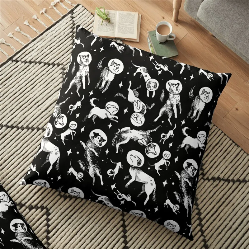 Funny Backrest Space dogs Printed Cushion Cover Halloween 45*45cm throw Pillow Case Comfortable Cushion Decorative for home
Funny Backrest Space dogs Printed Cushion Cover Halloween 45*45cm throw Pillow Case Comfortable Cushion Decorative for home