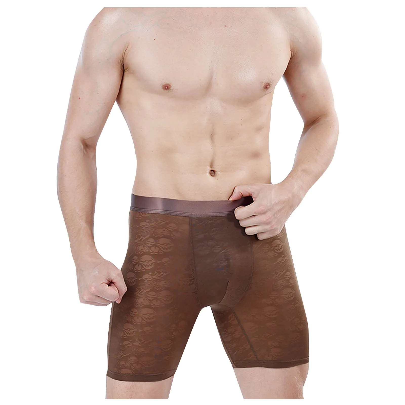 Mesh Breathable Sexy Young Boxer 2021 New Fashion Brand Men's Underwear Boxer Breathable Shorts Solid Color Gay Sexy Para Homme
Mesh Breathable Sexy Young Boxer 2021 New Fashion Brand Men's Underwear Boxer Breathable Shorts Solid Color Gay Sexy Para Homme