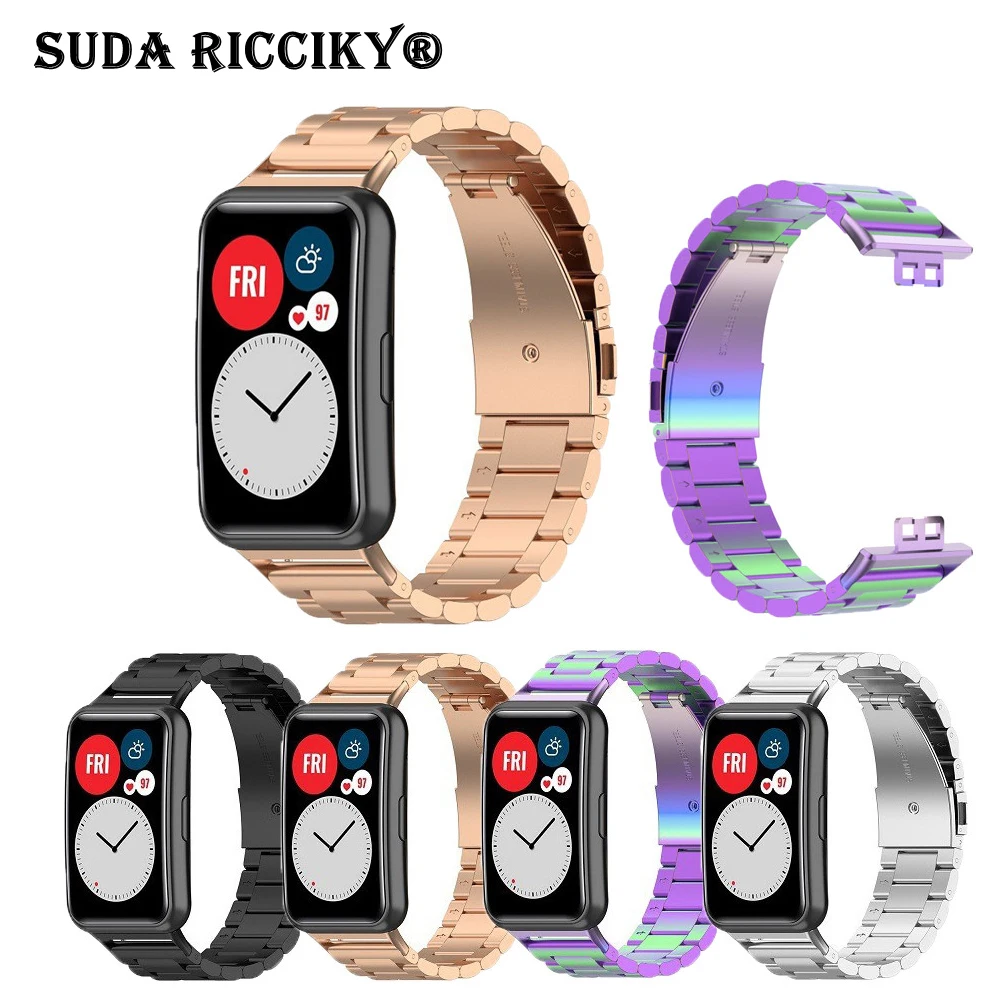 22MM Classic Metal Stainless Steel Watch Band For Huawei Watch Fit Straps Bracelet For Huawei Watch Fit Smart Watch Wrist Band
22MM Classic Metal Stainless Steel Watch Band For Huawei Watch Fit Straps Bracelet For Huawei Watch Fit Smart Watch Wrist Band
