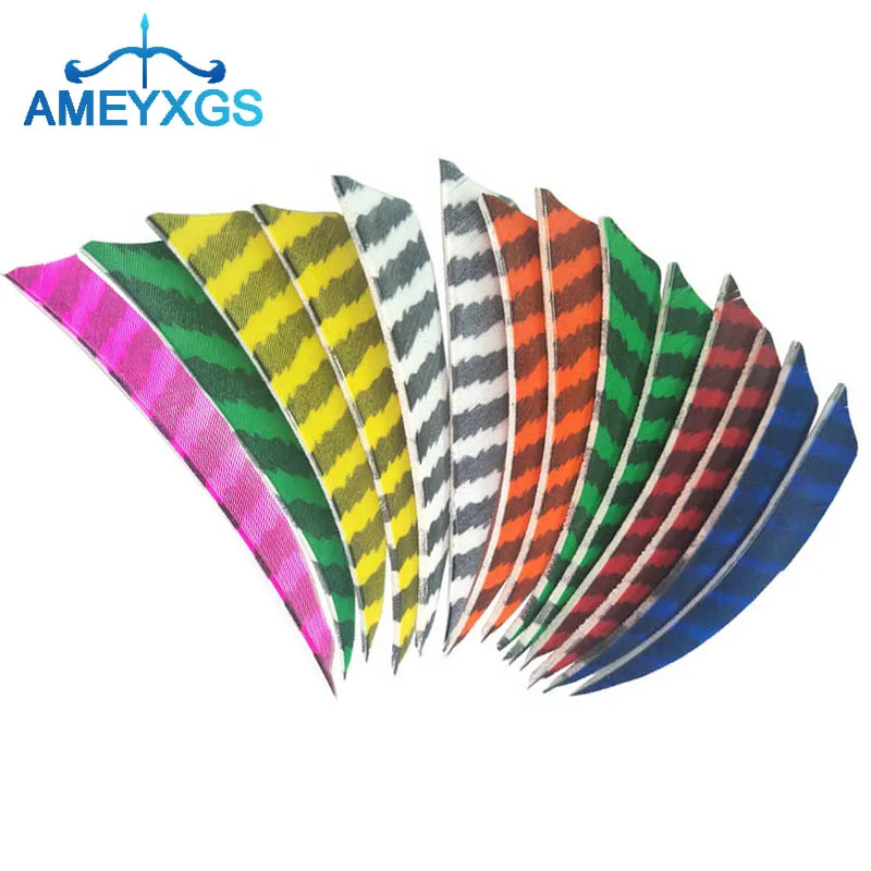 30/50pcs Archery Arrow Feather Turkery Feather Natural 4inch Shield Shape Fletching for Outdoor Hunting Shooting Accessories DIY
30/50pcs Archery Arrow Feather Turkery Feather Natural 4inch Shield Shape Fletching for Outdoor Hunting Shooting Accessories DIY