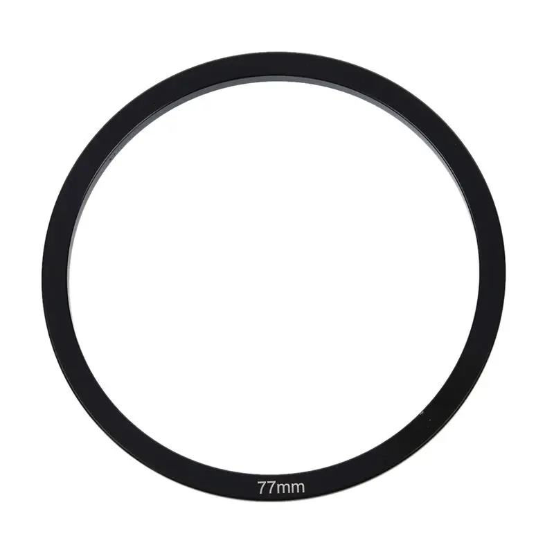 Фото Черное металлическое кольцо адаптер для объектива 77 мм - купить