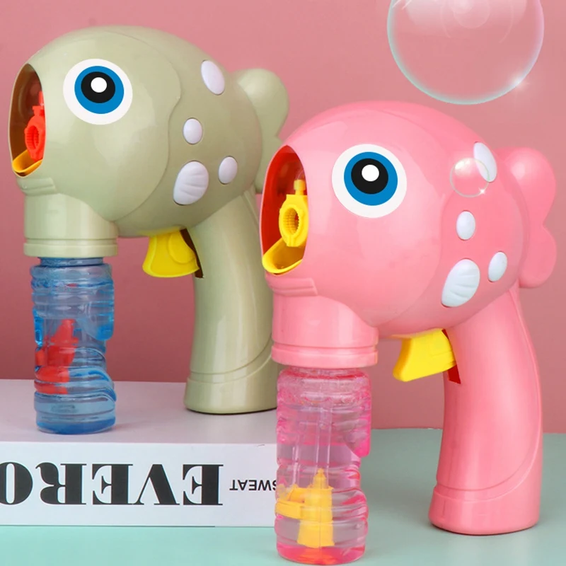Automatic Bubble Machine Toy Cartoon Fish Soap Blowing Bubbles Children's Bubble Blowing Machine
Automatic Bubble Machine Toy Cartoon Fish Soap Blowing Bubbles Children's Bubble Blowing Machine