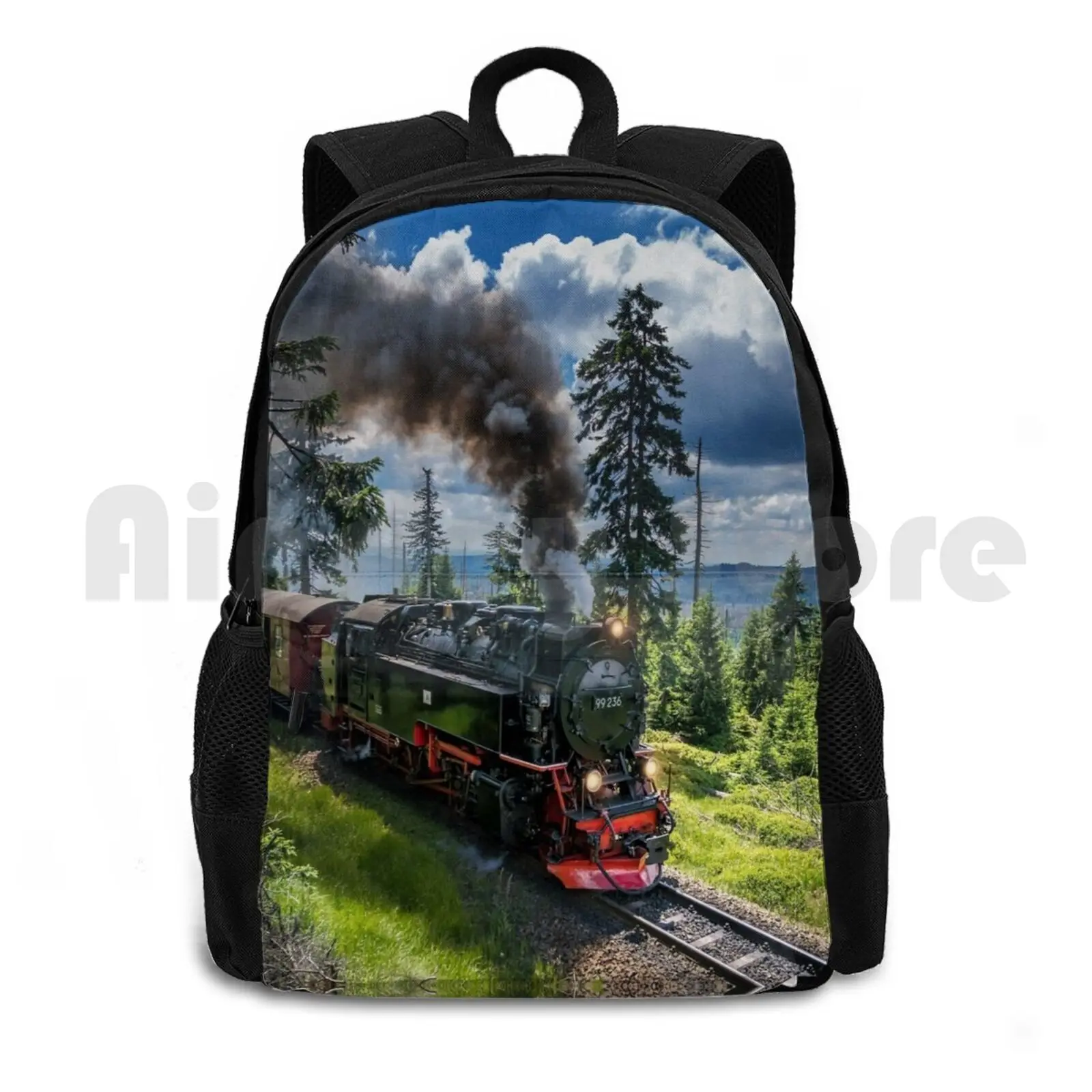 Паровой локомотив Harz узкие железная дорога (Германия) наружный походный рюкзак