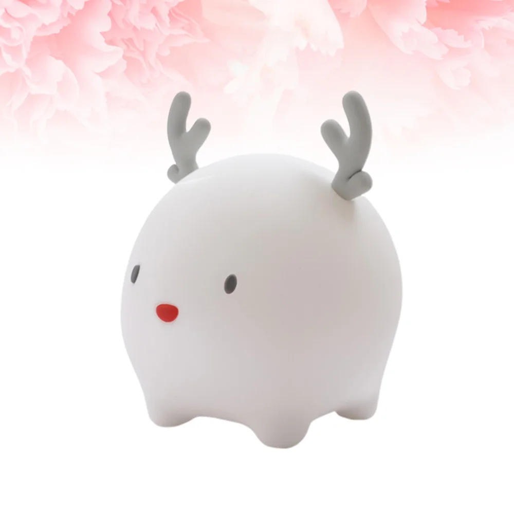 1Pc Night Lamp Silicone Deer Shaped Creative Small Colorful Light Table Lamp for Home(White) 
1Pc Night Lamp Silicone Deer Shaped Creative Small Colorful Light Table Lamp for Home(White)