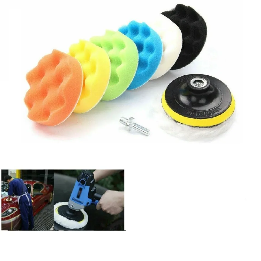 8Pcs 5'' Foam Sponge Polishing Pads Set Buffing Waxing For Auto Applicator Pad Abrasive Tool Dust Remove Car Home Cleaning
8Pcs 5'' Foam Sponge Polishing Pads Set Buffing Waxing For Auto Applicator Pad Abrasive Tool Dust Remove Car Home Cleaning