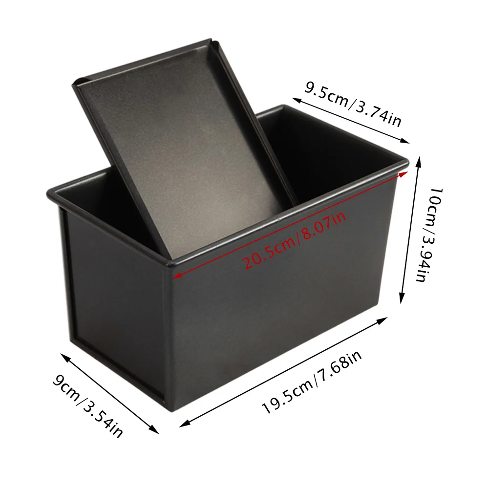 Toast Baking Mould Non-stick Durable Bread Cake Bakeware Pan with Cover durable and has long service life Non-stick free of BPA
Toast Baking Mould Non-stick Durable Bread Cake Bakeware Pan with Cover durable and has long service life Non-stick free of BPA