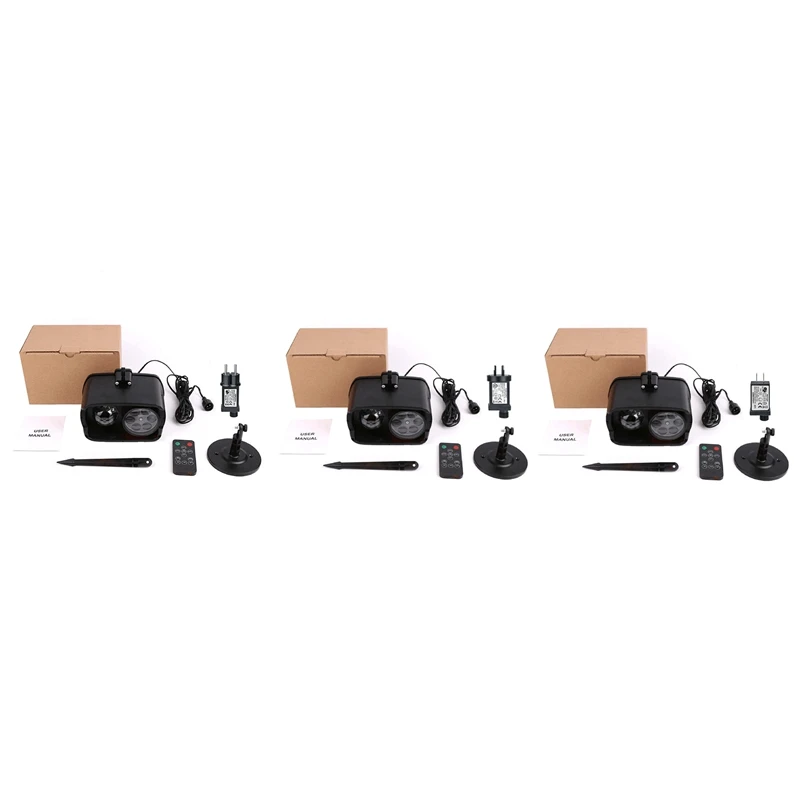 New Double-Tube Projection, Built-In Christmas And Halloween Lights, Water Pattern + Pattern Combination
New Double-Tube Projection, Built-In Christmas And Halloween Lights, Water Pattern + Pattern Combination