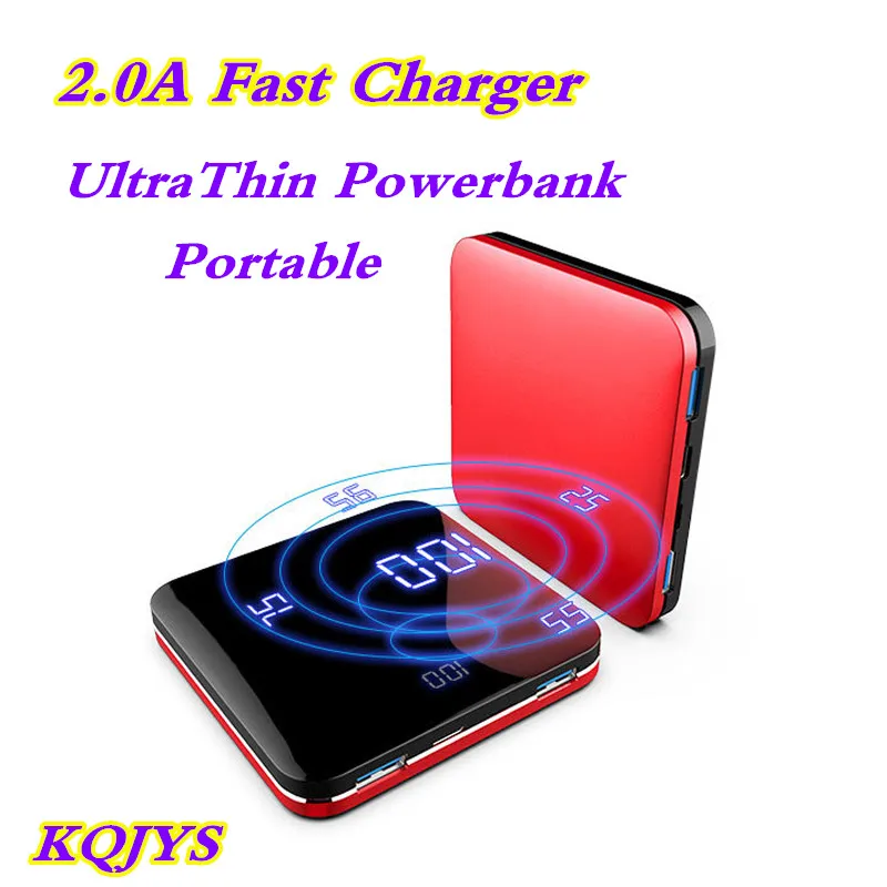 KQJYS Power Bank 8000mAh Portable Charger Large Capacity 2USB Port Outdoor External Battery Power Bank for Samsung Xiaomi iPhone
KQJYS Power Bank 8000mAh Portable Charger Large Capacity 2USB Port Outdoor External Battery Power Bank for Samsung Xiaomi iPhone
