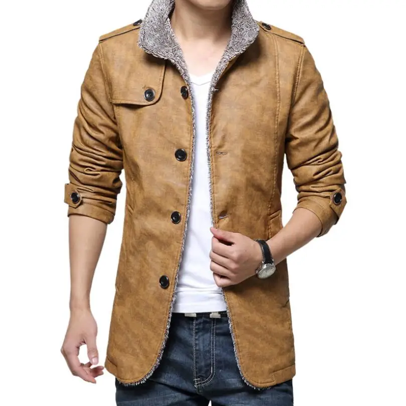 Winter Jacket Men PU Leather Motorcycle Warm Jackets Men Faux Leather Coat Jaqueta De Couro Masculina Men Fur Coats Clothes Nice
Winter Jacket Men PU Leather Motorcycle Warm Jackets Men Faux Leather Coat Jaqueta De Couro Masculina Men Fur Coats Clothes Nice