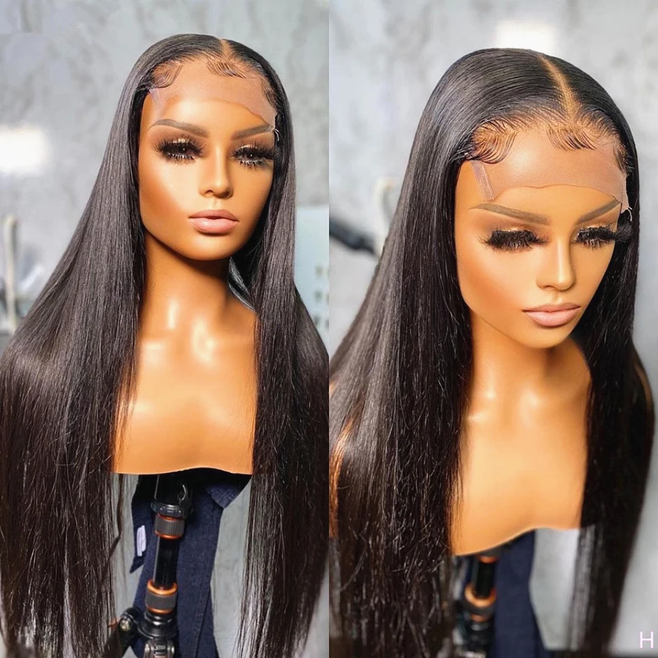26Inch 180%Density Long Straight Synthetic Lace Front Wig Glueless 13x4 Lace Wigs For Women Heat Resistant Fiber Hair Daily Wigs
26Inch 180%Density Long Straight Synthetic Lace Front Wig Glueless 13x4 Lace Wigs For Women Heat Resistant Fiber Hair Daily Wigs