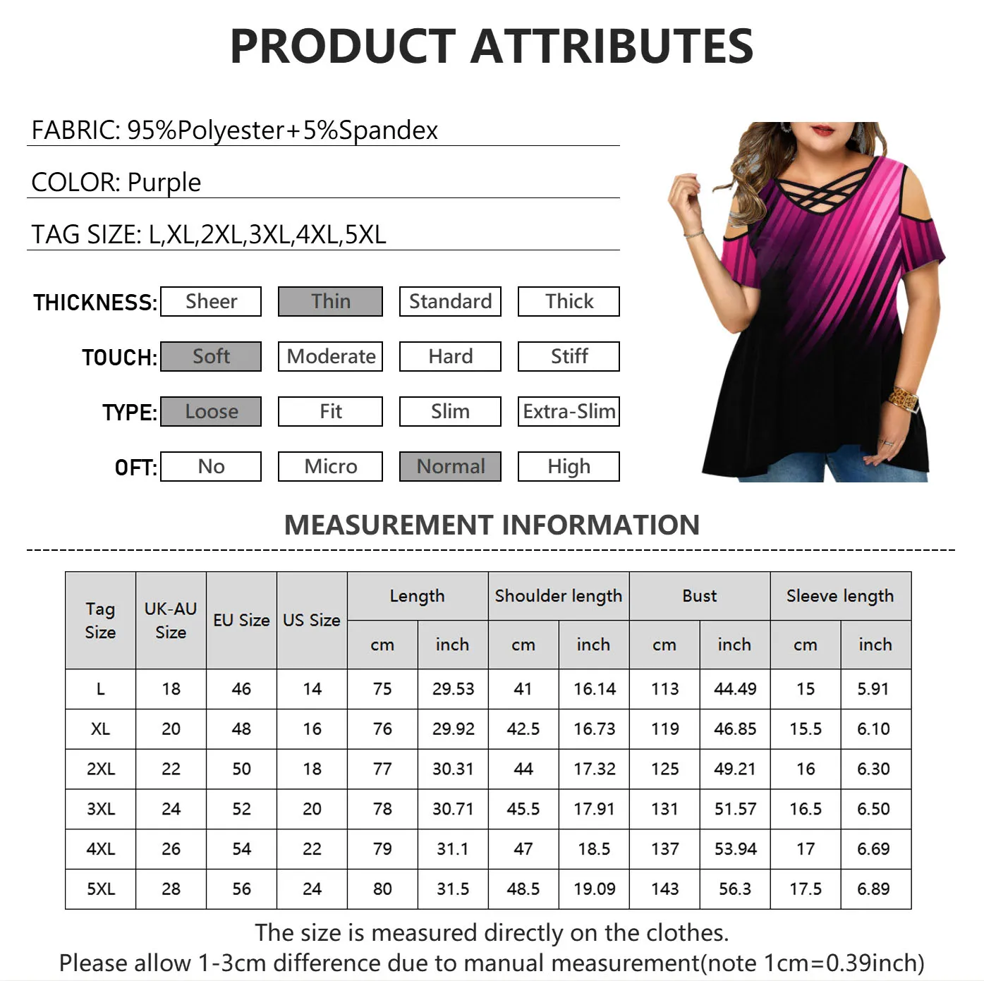 Plus Size Aurora Print Women T Shirt Cross Strap Cold Shoulder Loose Top 2021 Summer Female V-Neck Casual Fashion Tee Shirt D30
Plus Size Aurora Print Women T Shirt Cross Strap Cold Shoulder Loose Top 2021 Summer Female V-Neck Casual Fashion Tee Shirt D30