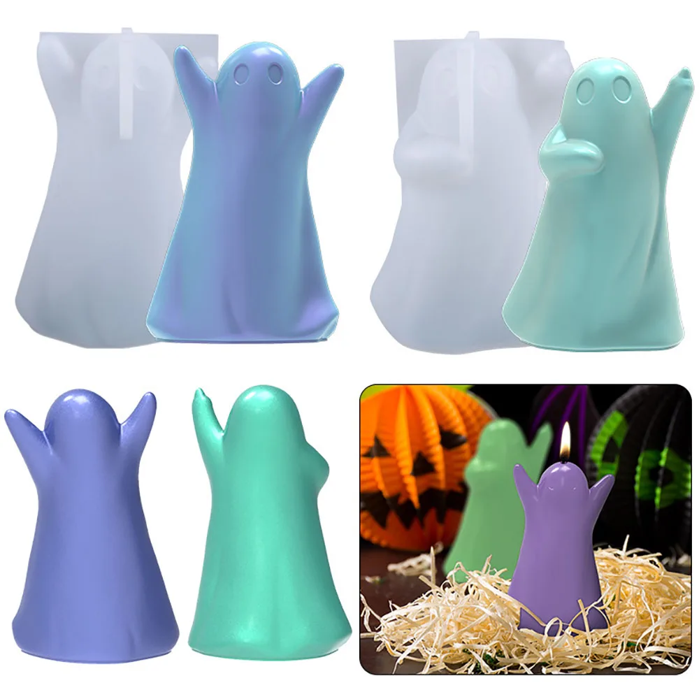 1Pcs 3D Halloween Ghost Silicone Mold DIY Epoxy Resin Casting Molds Handmade Crafts Jewelry Accessories Making Tool
1Pcs 3D Halloween Ghost Silicone Mold DIY Epoxy Resin Casting Molds Handmade Crafts Jewelry Accessories Making Tool