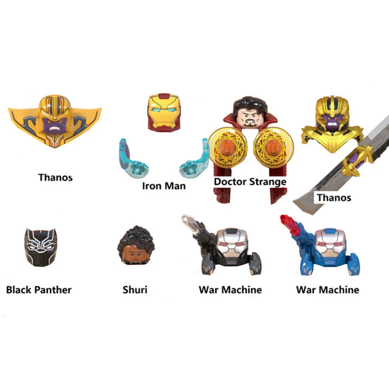Disney Blocks 8pcs/lot Marvel Super Heroes Building Blocks Hulk Bricks Hulk Figures Model Toys for Kids Birthday Gifts
Disney Blocks 8pcs/lot Marvel Super Heroes Building Blocks Hulk Bricks Hulk Figures Model Toys for Kids Birthday Gifts