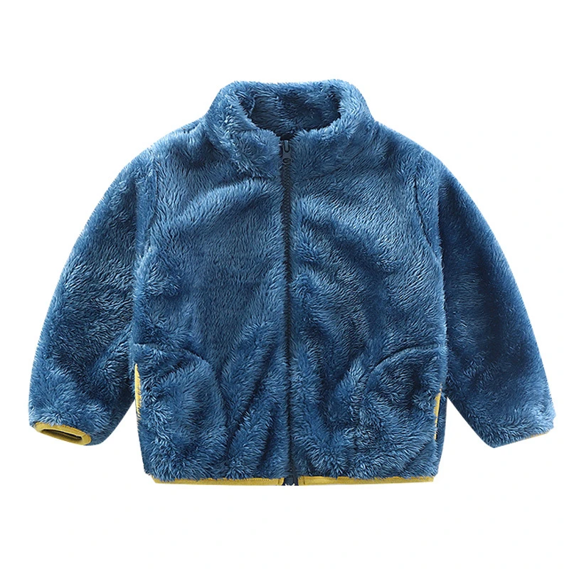 Autumn And Winter Children's Plush Jacket 2021 Fashion New Boys And Girls Thickened Warmth Solid Color Zipper Flannel Coat 0-8Y
Autumn And Winter Children's Plush Jacket 2021 Fashion New Boys And Girls Thickened Warmth Solid Color Zipper Flannel Coat 0-8Y