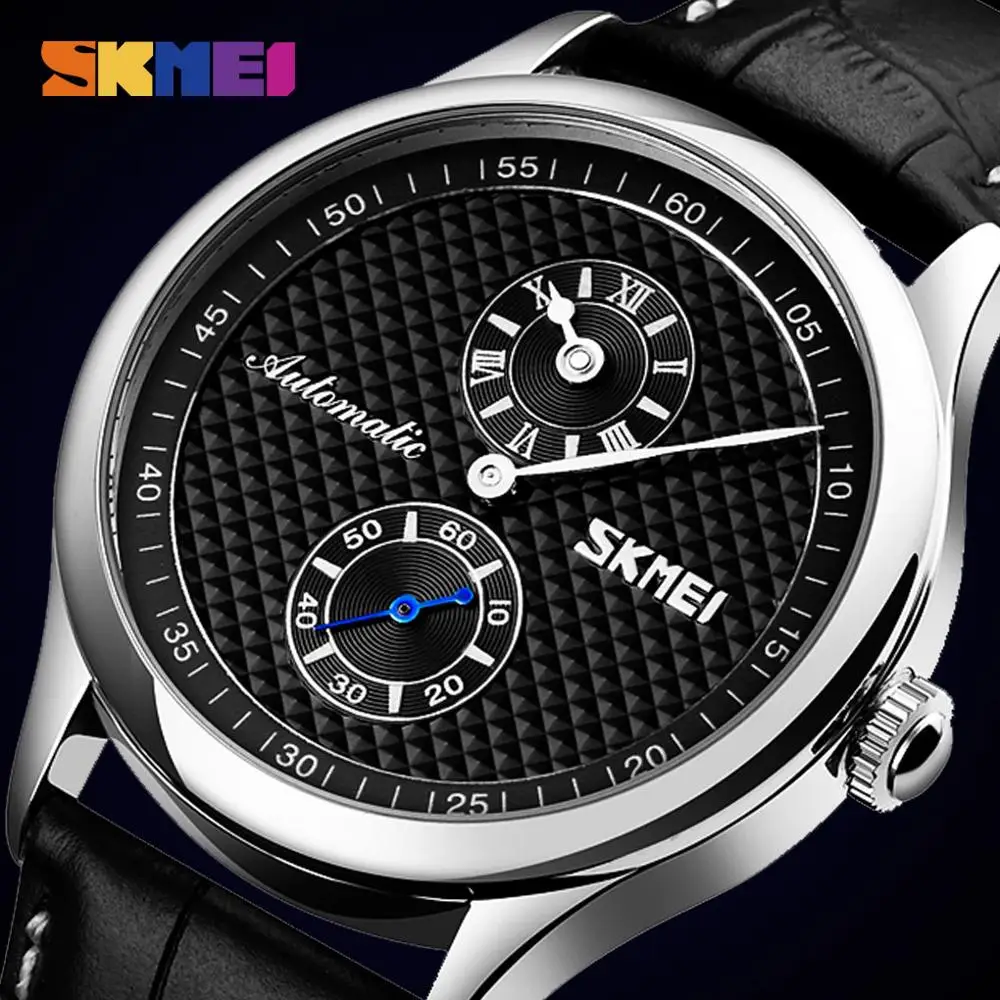Dial Hollow Automatic Mechanical Watch Men Business Casual Mens Wristwatch Leather Strap Quartz Watch Brand Relogio Masculino
Dial Hollow Automatic Mechanical Watch Men Business Casual Mens Wristwatch Leather Strap Quartz Watch Brand Relogio Masculino