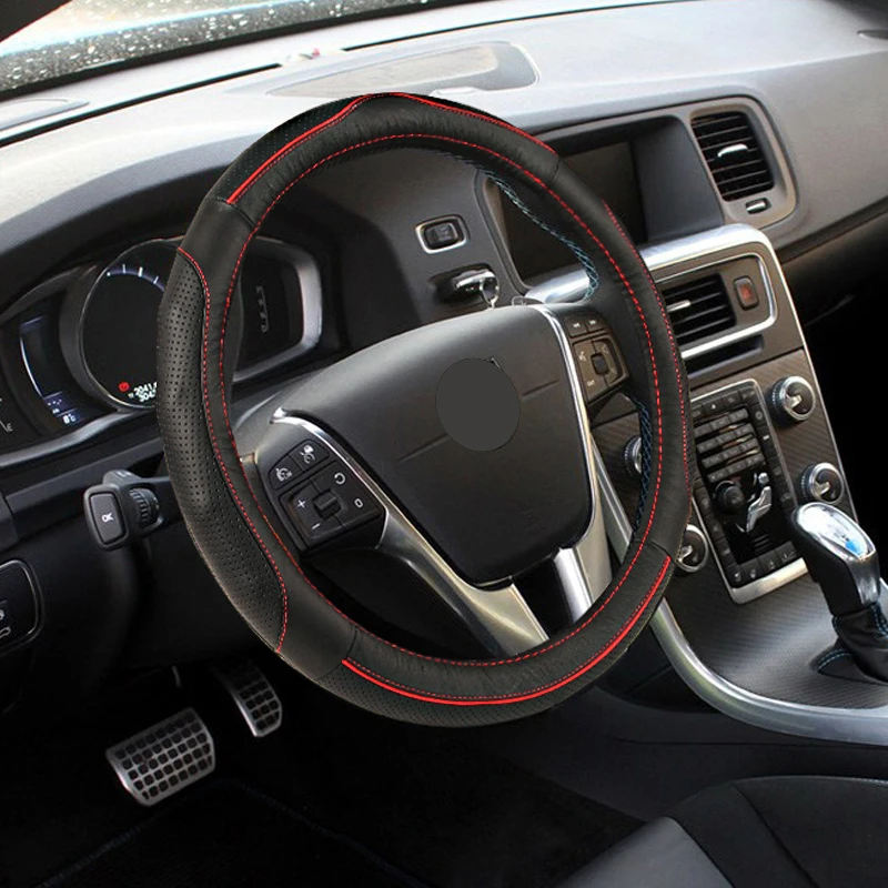 Universal Car PU Leather Steering-Wheel Covers Anti-slip Skidproof Durable for Smart for two 451 453 450 for four
Universal Car PU Leather Steering-Wheel Covers Anti-slip Skidproof Durable for Smart for two 451 453 450 for four