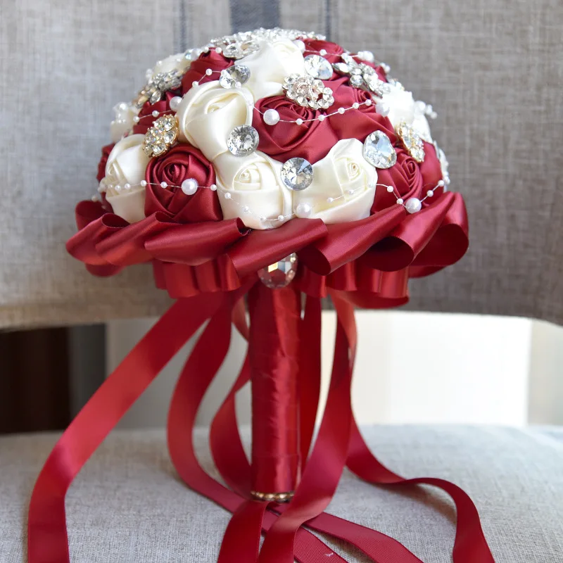 Artificial Silk Lifelike Fake Flowers Wedding Gifts Outdoor Style Bride Holding Flowers Halloween Christmas Festival Supplies
Artificial Silk Lifelike Fake Flowers Wedding Gifts Outdoor Style Bride Holding Flowers Halloween Christmas Festival Supplies