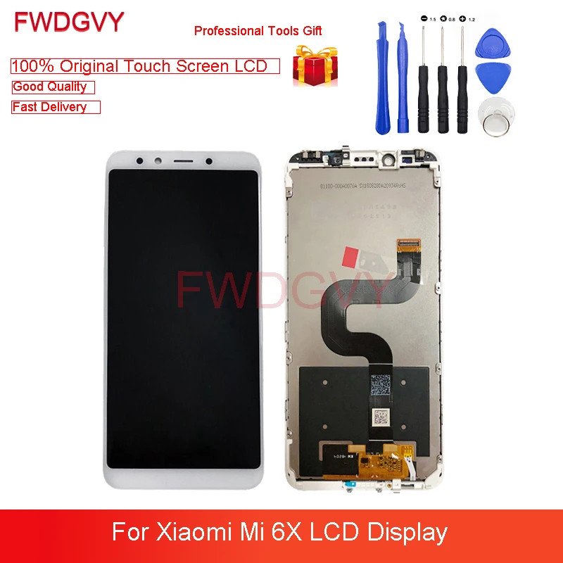 ЖК-дисплей с диагональю 5,99 дюйма для Xiaomi Mi 6X, M1804D2SG, M1804D2SI, дигитайзер в сборе, 10, сенсорный экран, запасные части
ЖК-дисплей с диагональю 5,99 дюйма для Xiaomi Mi 6X, M1804D2SG, M1804D2SI, дигитайзер в сборе, 10, сенсорный экран, запасные части