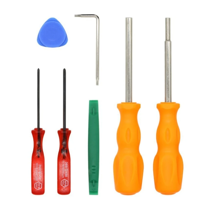 T8 Opening Tools Screw Driver Repair Tool Kit Torx T8 Precision Screwdriver Repair Tool Compatible with Switch
T8 Opening Tools Screw Driver Repair Tool Kit Torx T8 Precision Screwdriver Repair Tool Compatible with Switch