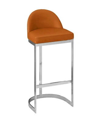 Nordic Simple Gold Bar Chair Front Desk Restaurant Leisure Chair Backrest High Footstool Subnet Bar Stool
Nordic Simple Gold Bar Chair Front Desk Restaurant Leisure Chair Backrest High Footstool Subnet Bar Stool