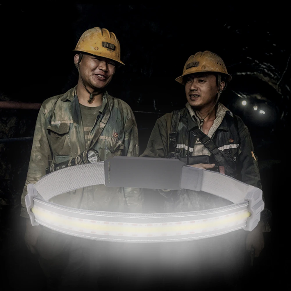 Camping Headlight Stepless Dimming Portable COB LED Headlamp USB Rechargeable Waterproof Outdoor Camping Headlight
Camping Headlight Stepless Dimming Portable COB LED Headlamp USB Rechargeable Waterproof Outdoor Camping Headlight
