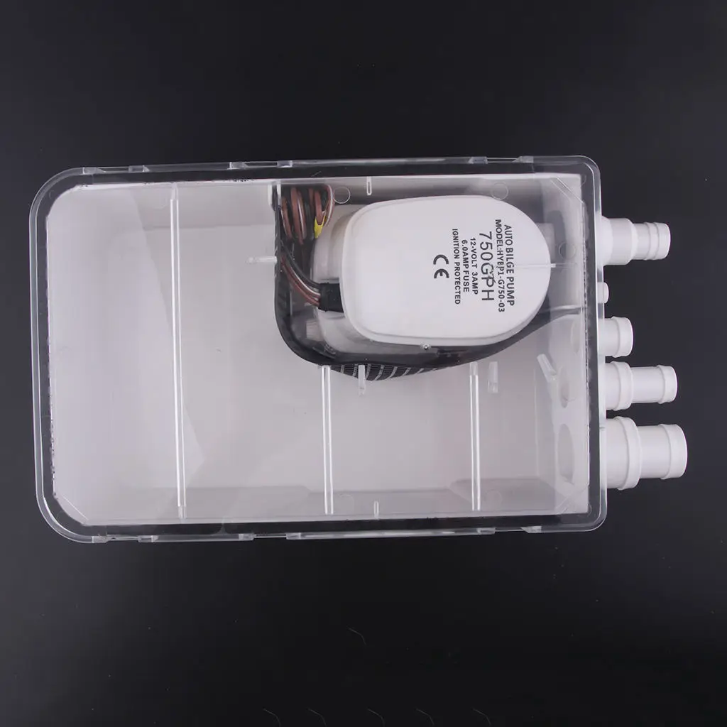 Shower Sump Pump System 12v 750 GPH - Automatic Bilge Pump for Boat Marine RV, Check Valve on Outlet
Shower Sump Pump System 12v 750 GPH - Automatic Bilge Pump for Boat Marine RV, Check Valve on Outlet