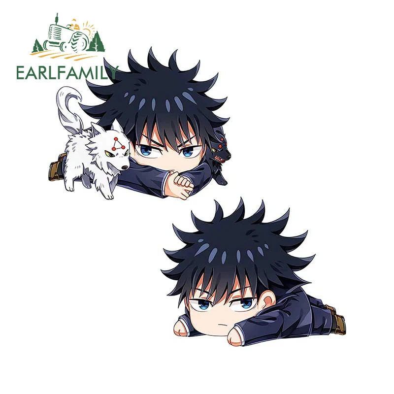 EARLFAMILY 13cm x 10.5cm Cartoon Anime Character Car Stickers for Jujutsu Kaisen Funny Vinyl Car Wrap Decals Window Bumper Decor
EARLFAMILY 13cm x 10.5cm Cartoon Anime Character Car Stickers for Jujutsu Kaisen Funny Vinyl Car Wrap Decals Window Bumper Decor