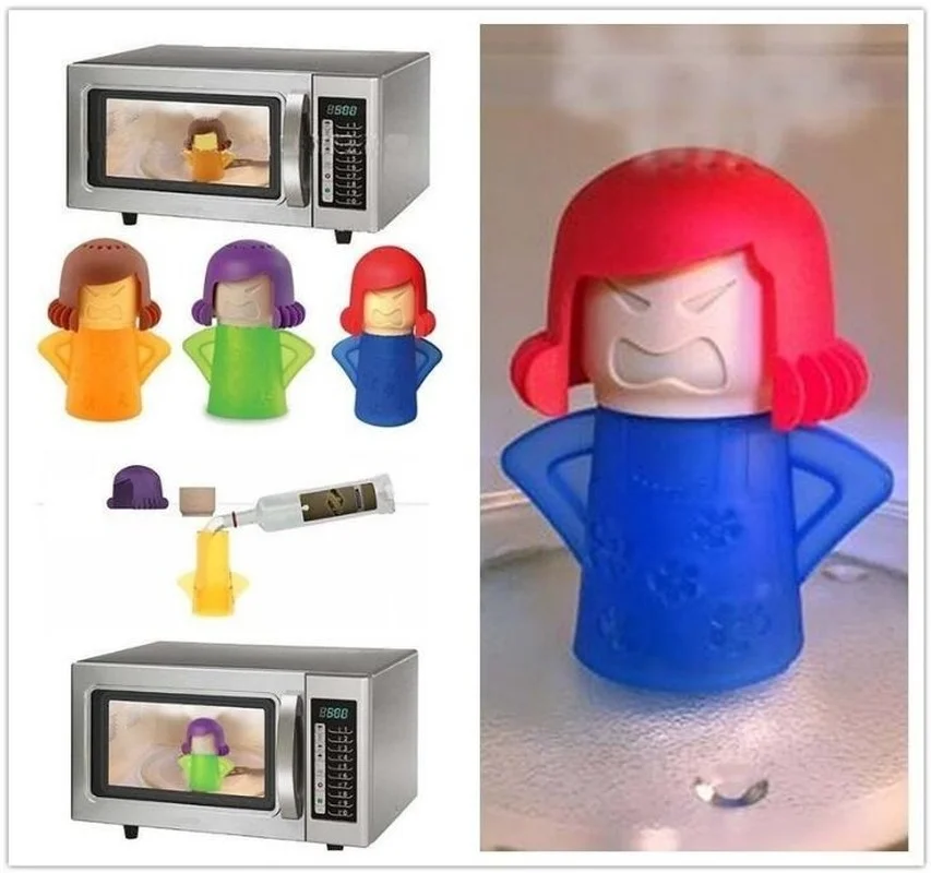 Angry Mom Microwave Cleaner Oven Steam Cleaner Easily Cleans Microwave Appliances for The Kitchen Refrigerator Cleaning Tools
Angry Mom Microwave Cleaner Oven Steam Cleaner Easily Cleans Microwave Appliances for The Kitchen Refrigerator Cleaning Tools