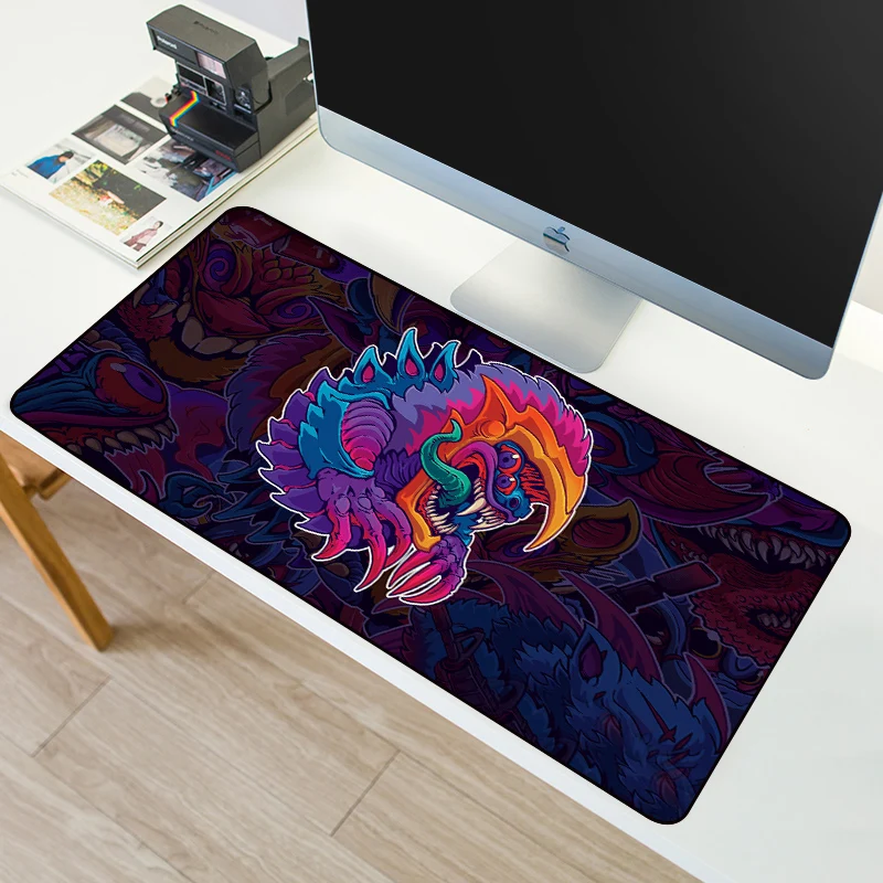 SOVAWIN 900x400mm Mouse Pads XL Anime Hyper Beast Mousepad Gaming Natural Rubbe Non-slip Keyboard Mat with Locking Edge Laptop
SOVAWIN 900x400mm Mouse Pads XL Anime Hyper Beast Mousepad Gaming Natural Rubbe Non-slip Keyboard Mat with Locking Edge Laptop