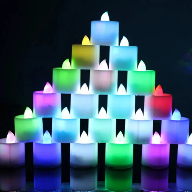 24pcs Flameless LED Tealight Tea Candles Wedding Light Romantic Candles Lights for Birthday Party Wedding Decorations
24pcs Flameless LED Tealight Tea Candles Wedding Light Romantic Candles Lights for Birthday Party Wedding Decorations