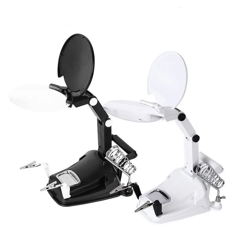 Adjustable 2 LED Lighting Desk Desktop Magnifier Magnifying Glass Loupe Electric Iron Welding Repair Phone Computer Motherboard
Adjustable 2 LED Lighting Desk Desktop Magnifier Magnifying Glass Loupe Electric Iron Welding Repair Phone Computer Motherboard