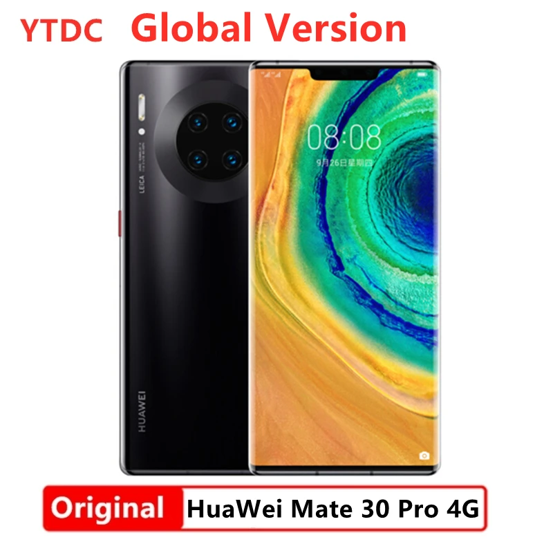 Глобальная версия Huawei Mate 30 Pro мобильный телефон Kirin 990 Android 10 Восьмиядерный 6 53